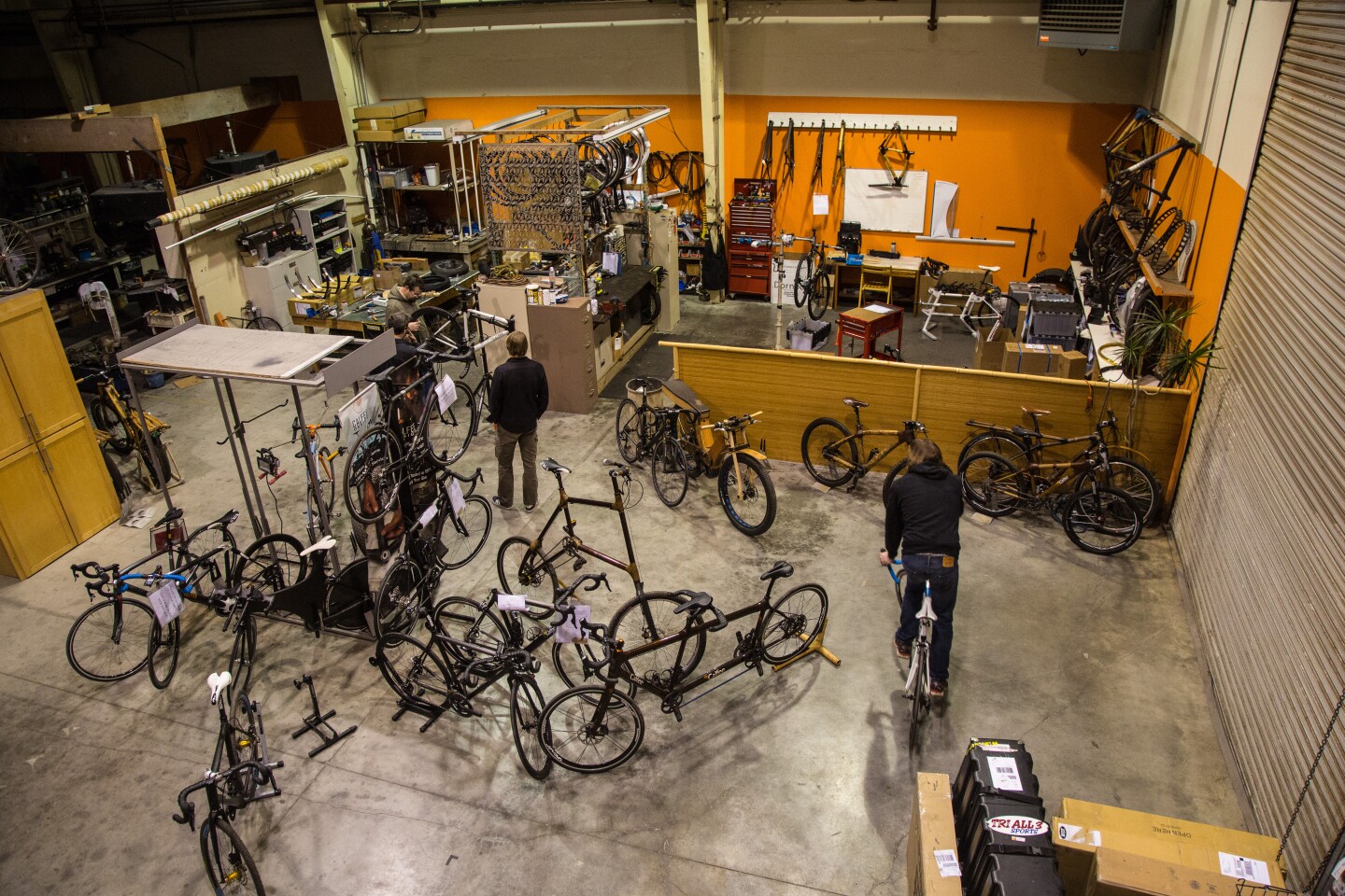 The Calfee Design workshop on the Santa Cruz coastline is a wonderland of extraordinary cycles, futuristic thinking and carbon fiber wizardry