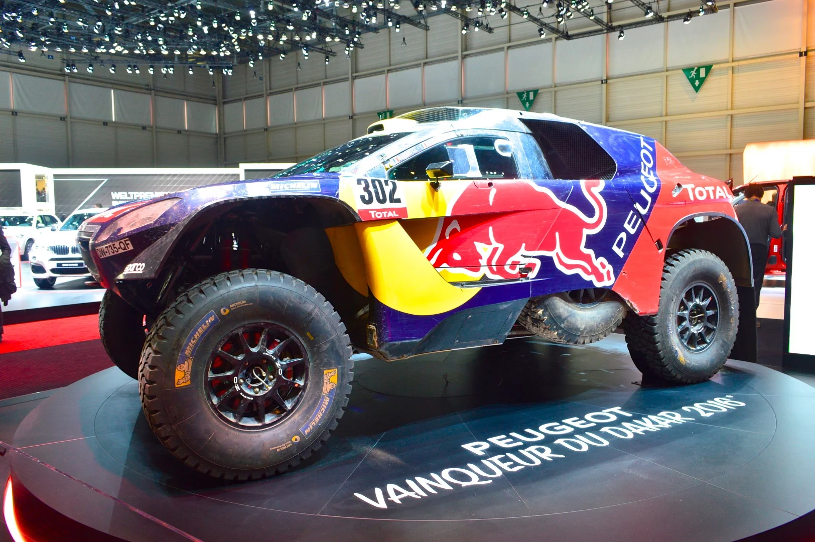 After a tough 2015 campaign, the 2008 DKR drove to victory in Dakar's car category with Stéphane Peterhansel at the wheel