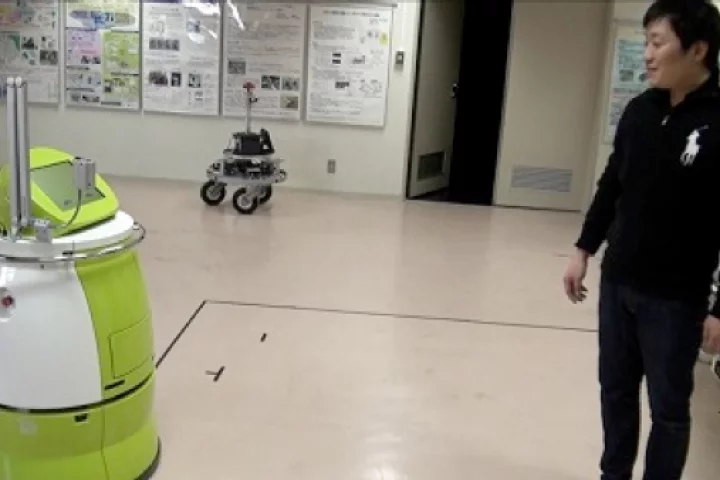 Terapio with one of its developers in Japan