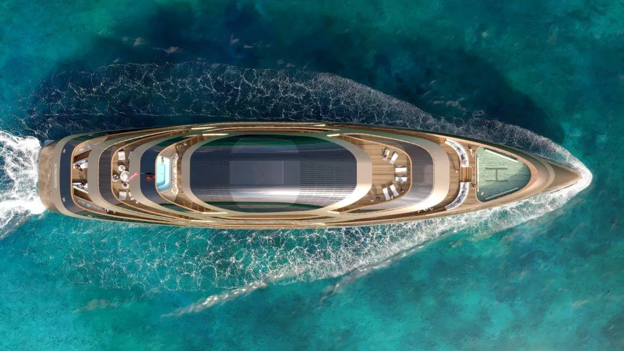 A top-down view of the concept Se77antasette