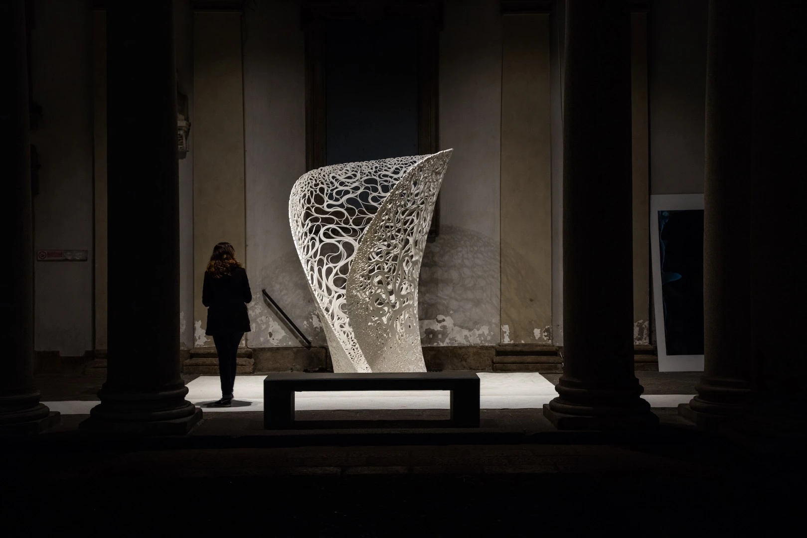 ZHA's Thallus is on display at Milan Design Week until April 9