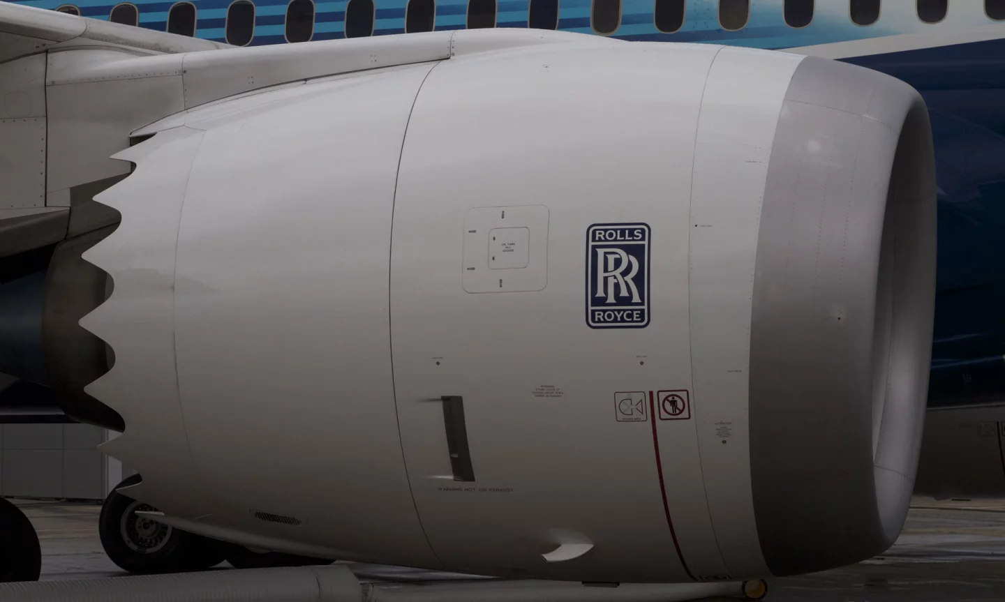 Rolls-Royce Trent 1000 engines (Photo: Gizmag)