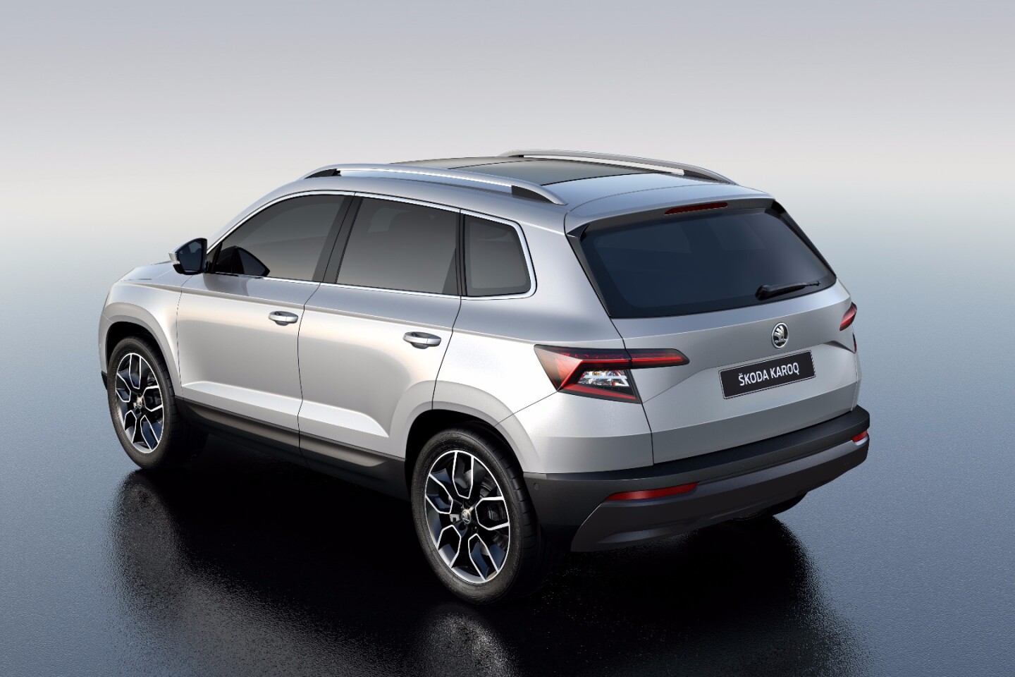 The Karoq is available in front and all-wheel drive trim