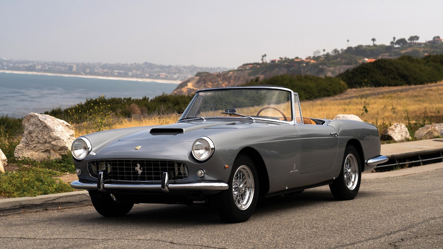 2018 Monterey Car Week Auction Report | 1961 Ferrari 250 GT Cabriolet Series II | Sold For $1,792,500 | Estimate: from $1,650,000 to $1,900,000 | Auction: RM-Sothebys | Lot 132 | Official Description