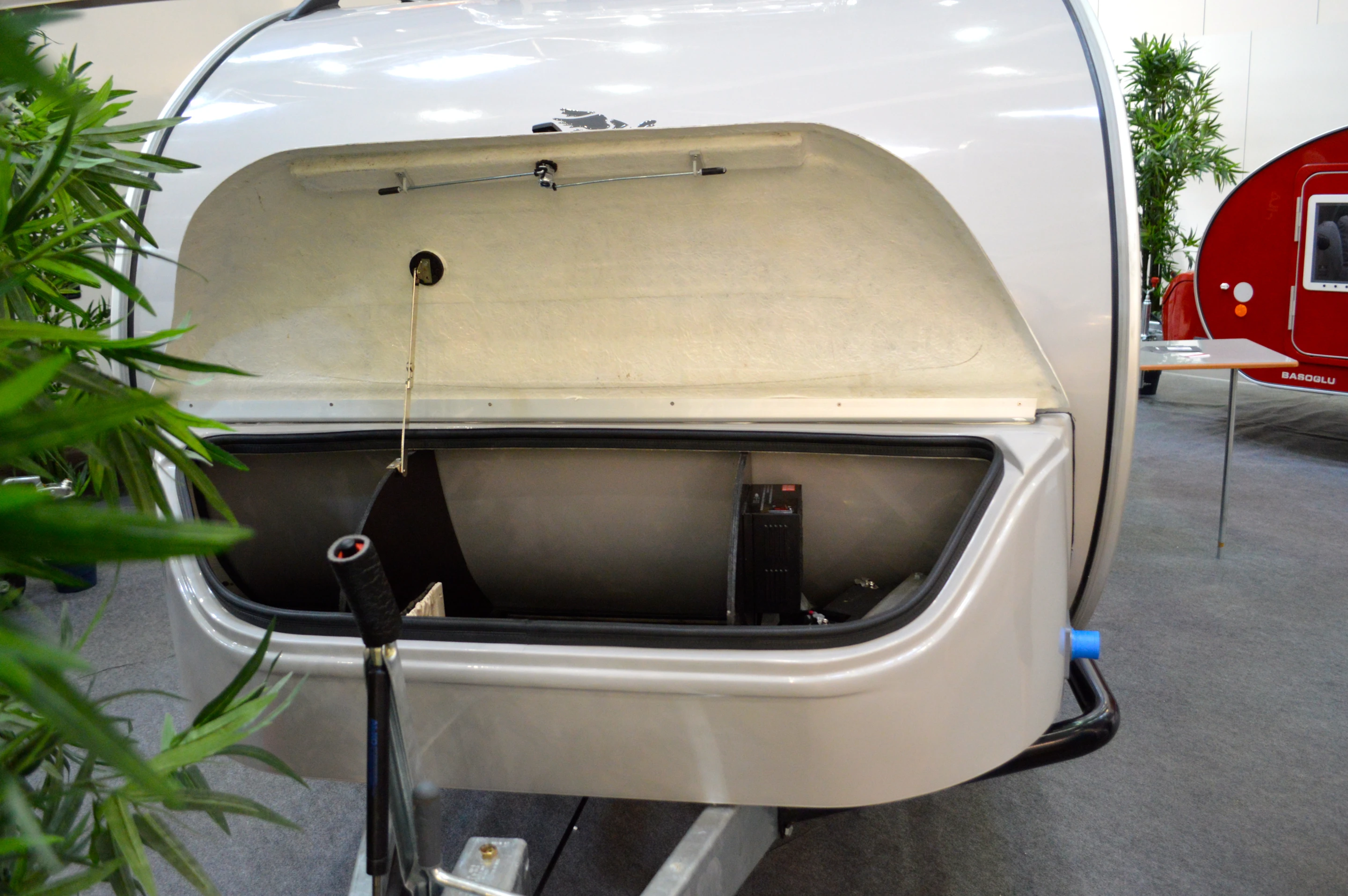 The Caretta 1500 Off Road includes a front storage area