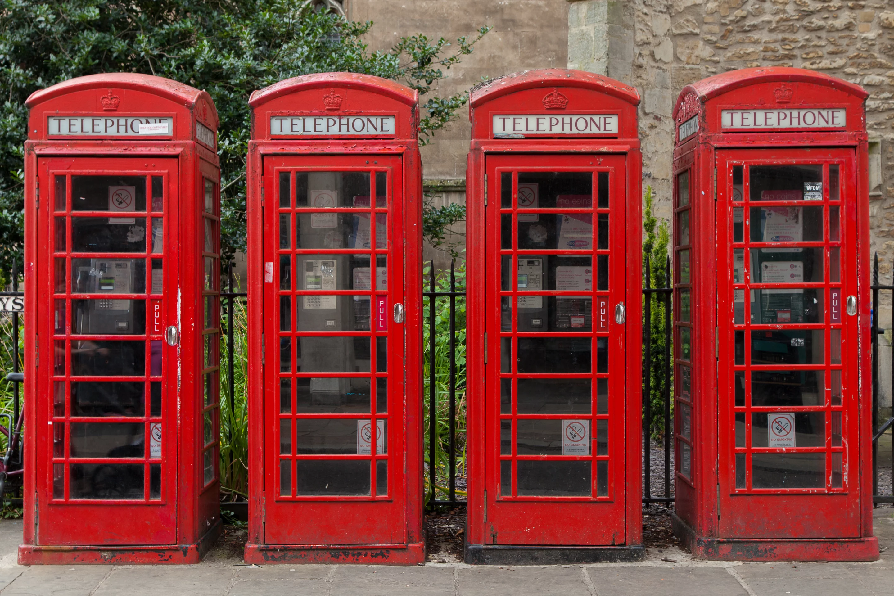 Old British phone boxes like these could find new life as work pods