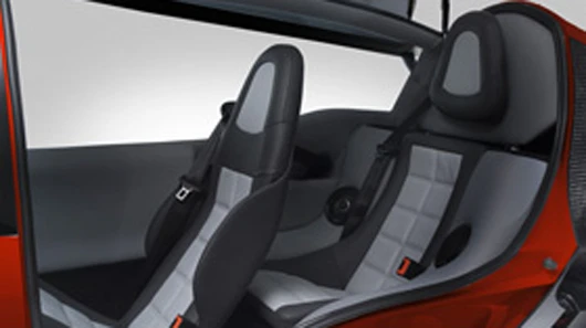 The Zerotracer's comfortable interior