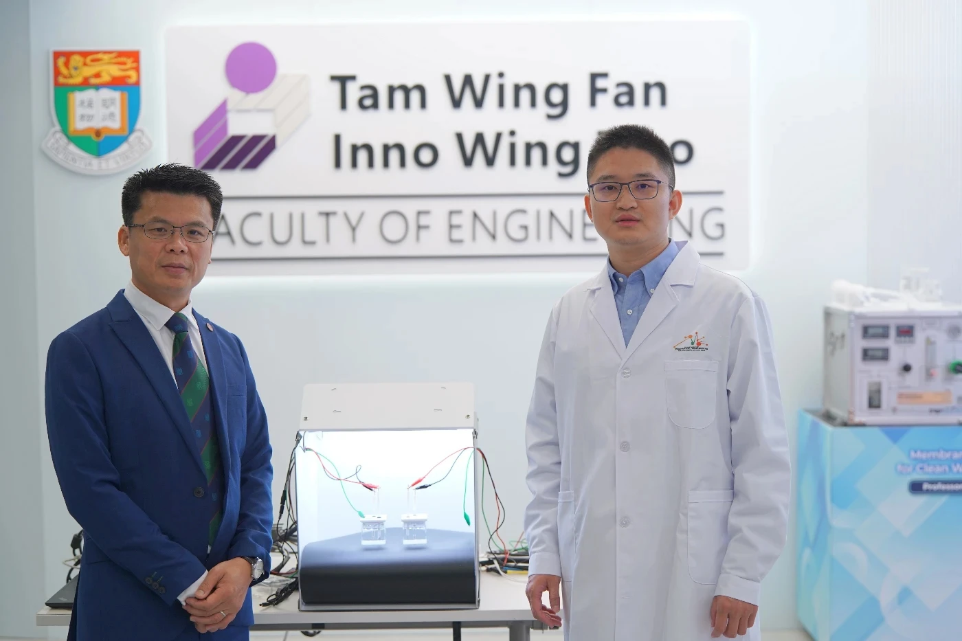 Lead scientists Prof. Mingxin Huang and Dr. Kaiping Yu