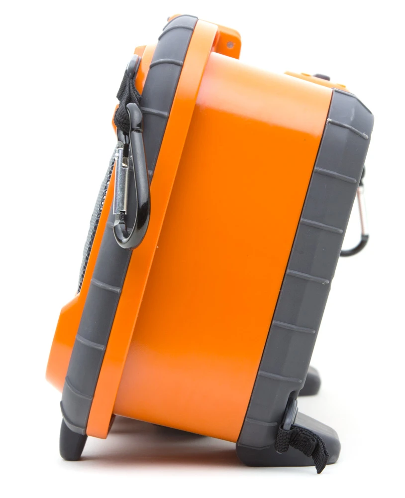 The Eco Terra includes a platform to vertically stand the device while playing
