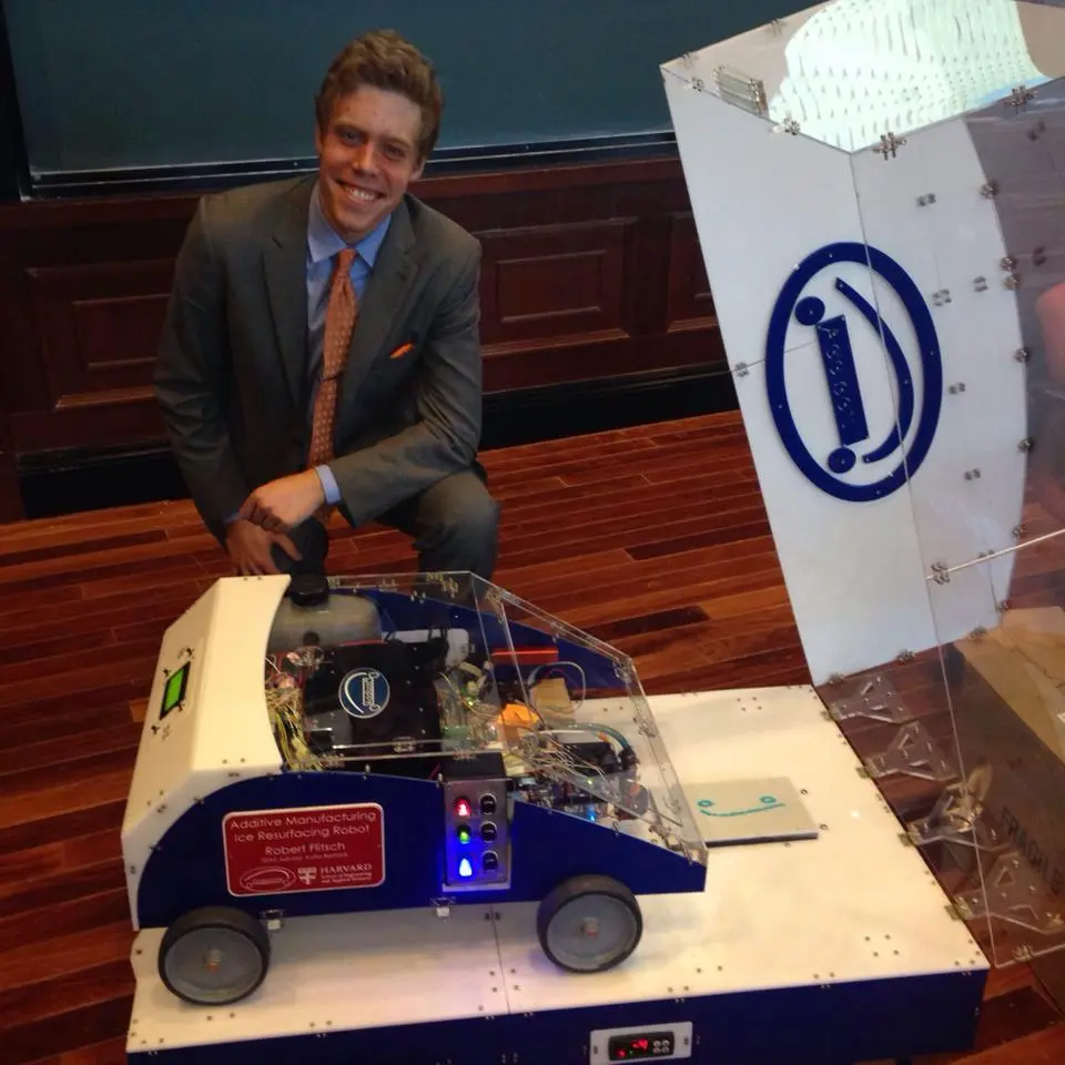 In simple terms, the Addibot is a 3D printer mounted onto a moving robot
