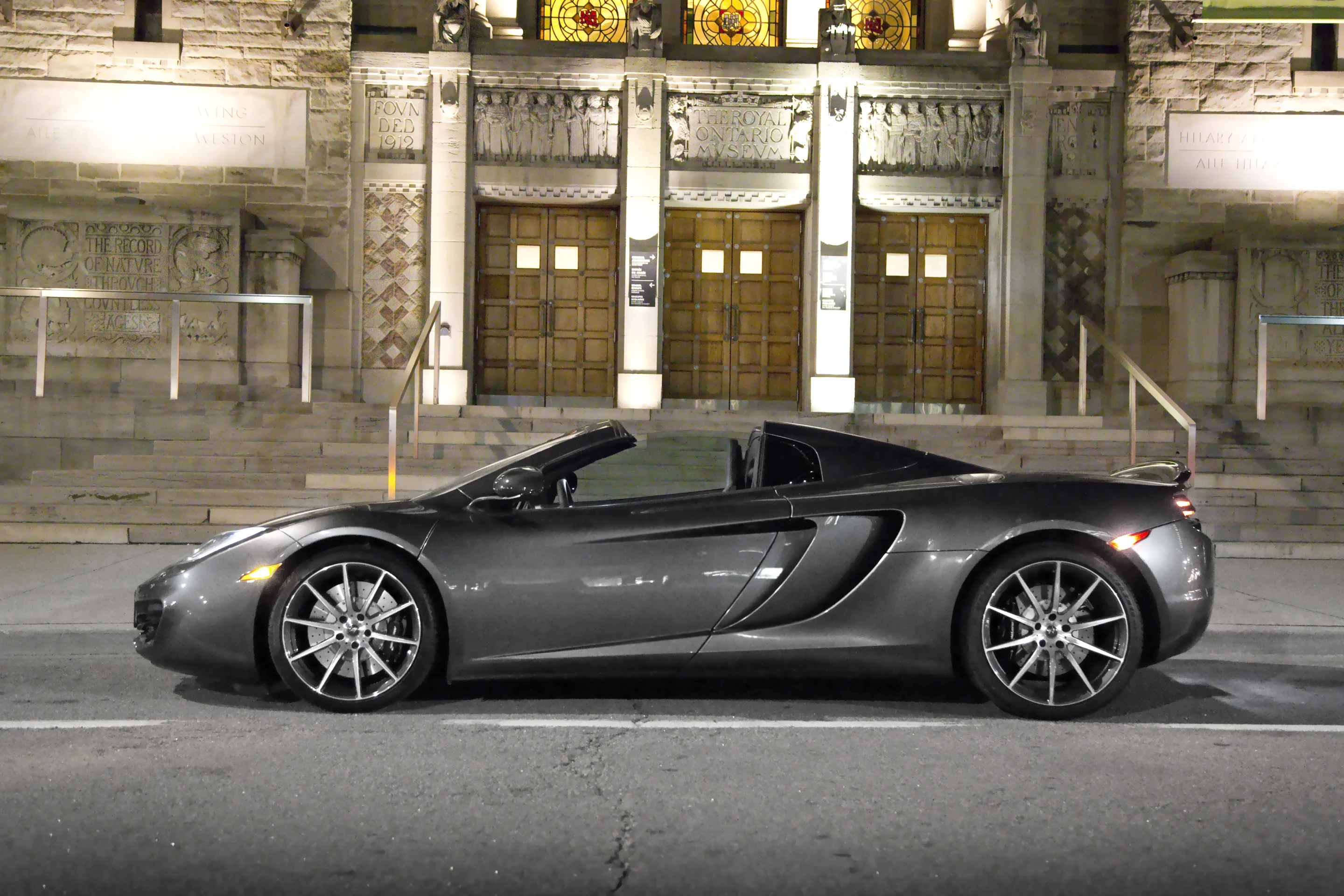 The 3.8 liter powerplant is rated at 616 hp with 443 lb.ft of torque (Photo: Angus MacKenzie/gizmag.com)