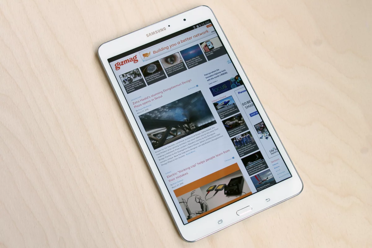 Gizmag reviews Samsung's first premium mini-tablet, the Galaxy Tab Pro 8.4