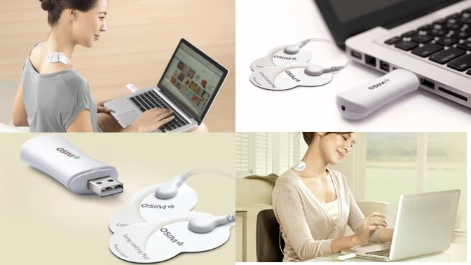 There are four pre-programmed massage routines plus you can make and record your own on uPixie's 2GB external memory card.