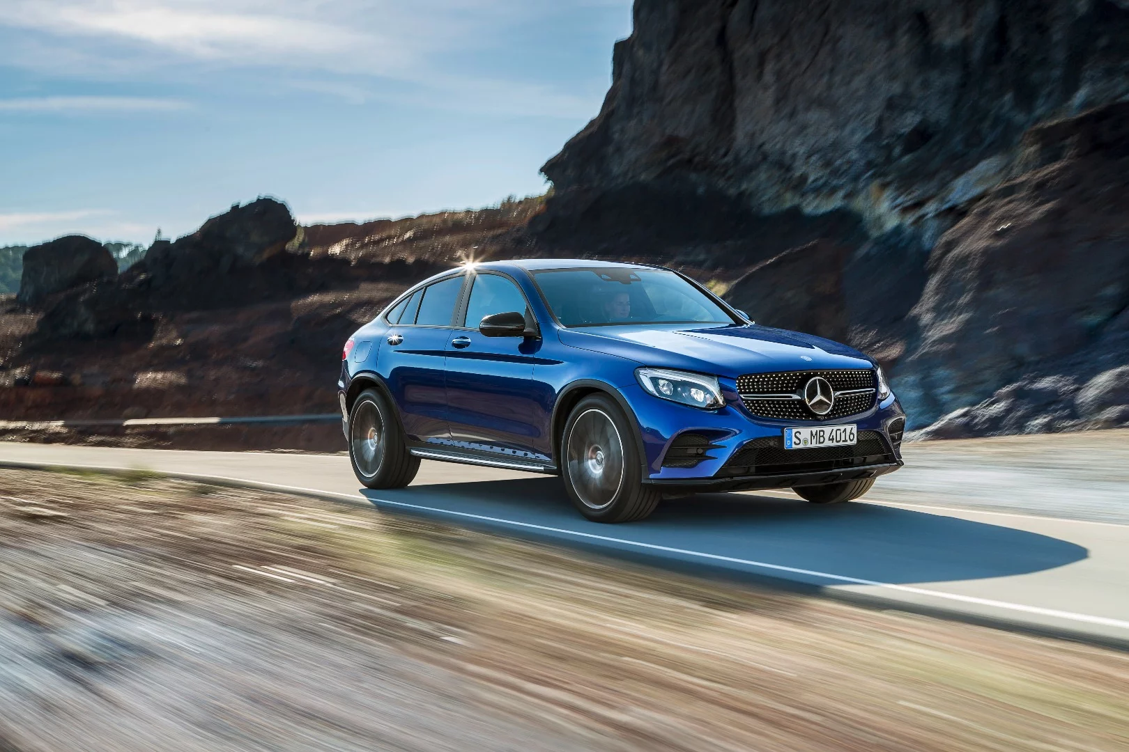 Making the jump from concept to production, the GLC Coupe is the latest in Mercedes' fast-growing SUV stable