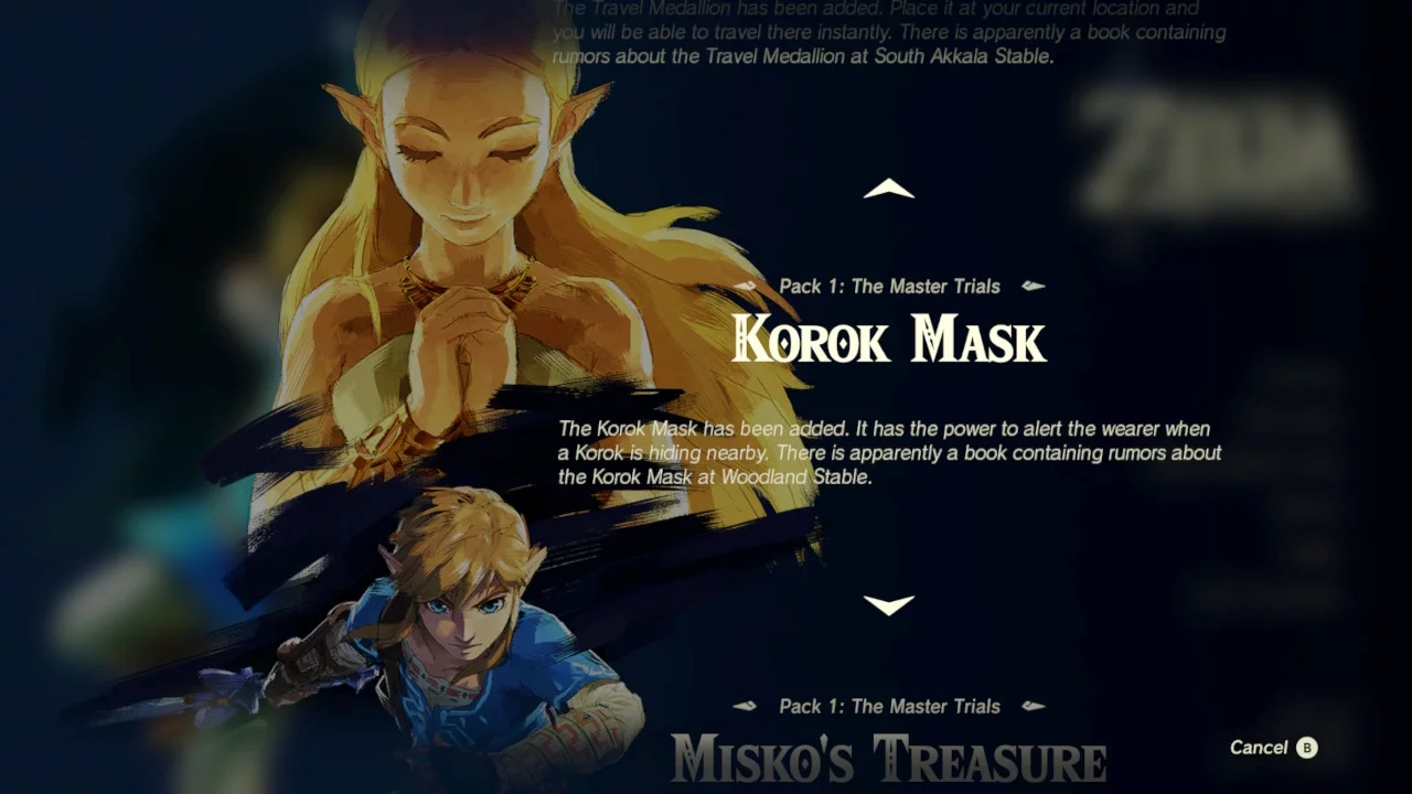 Find the Korok mask!