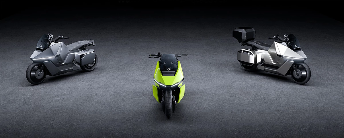The Omoway Omo X features striking futuristic design cues from nose to tail