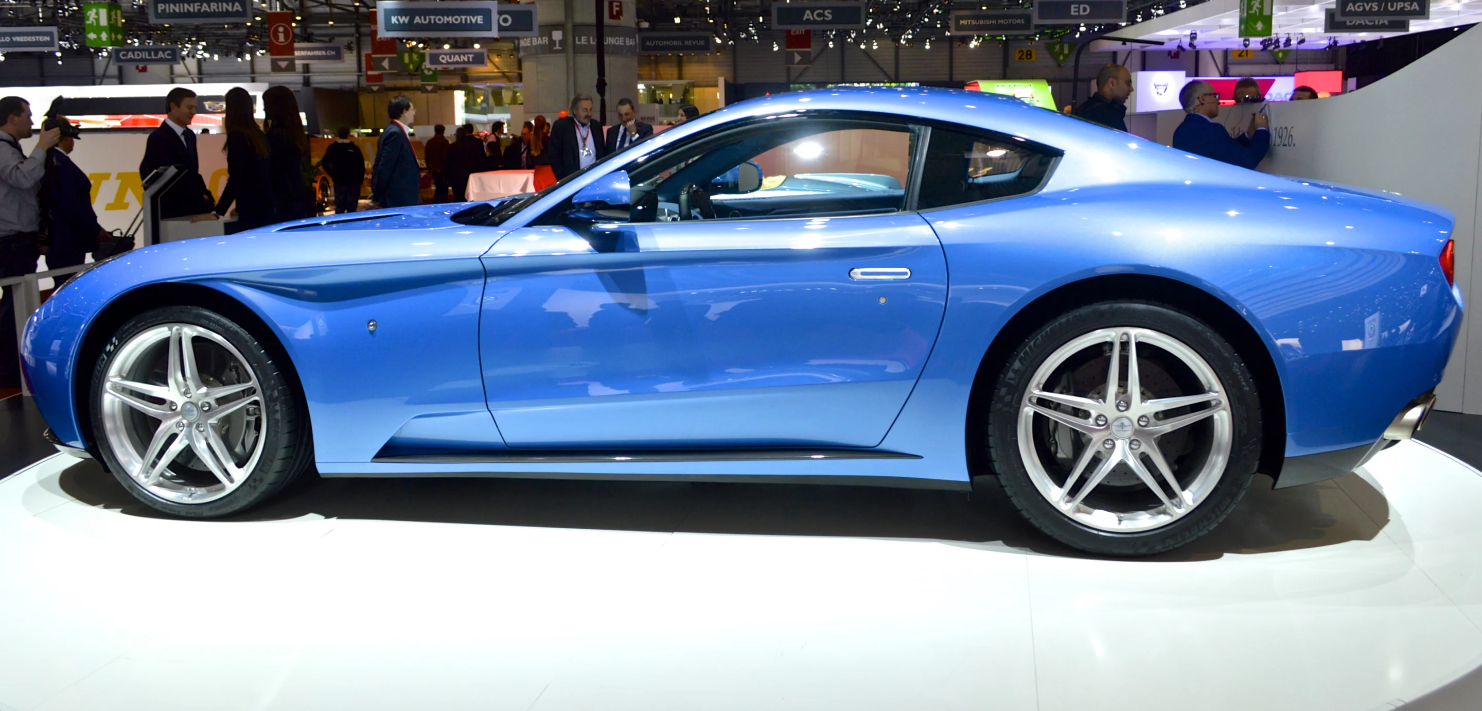 In profile, the Berlinetta Lusso shows great proportions (Photo: C.C. Weiss/Gizmag.com)