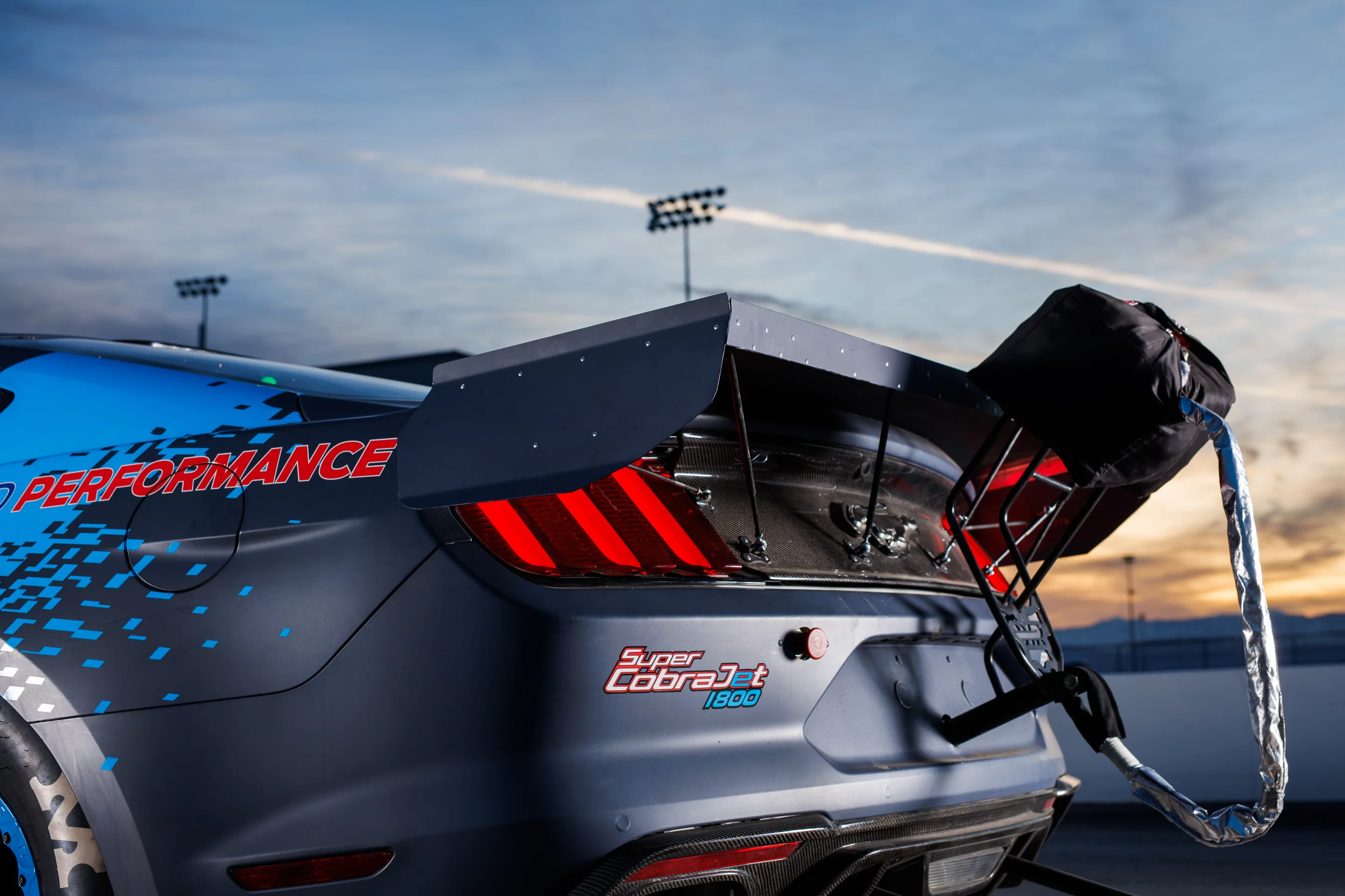 Ford plans to attempt a few EV records at a future NHRA event