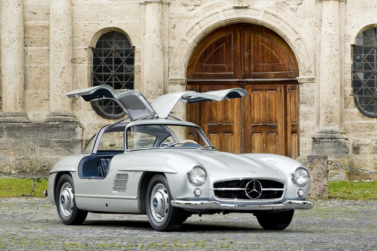 Auctions throw up the most remarkable cars, and this is one of them - one of the first two Gullwing 300 SL Mercedes-Benz cars to leave the factory. Auctioneer's Estimate: US$3,500,000 - US$4,500,000 Official Auction Description and Images. Image: Matt Howell