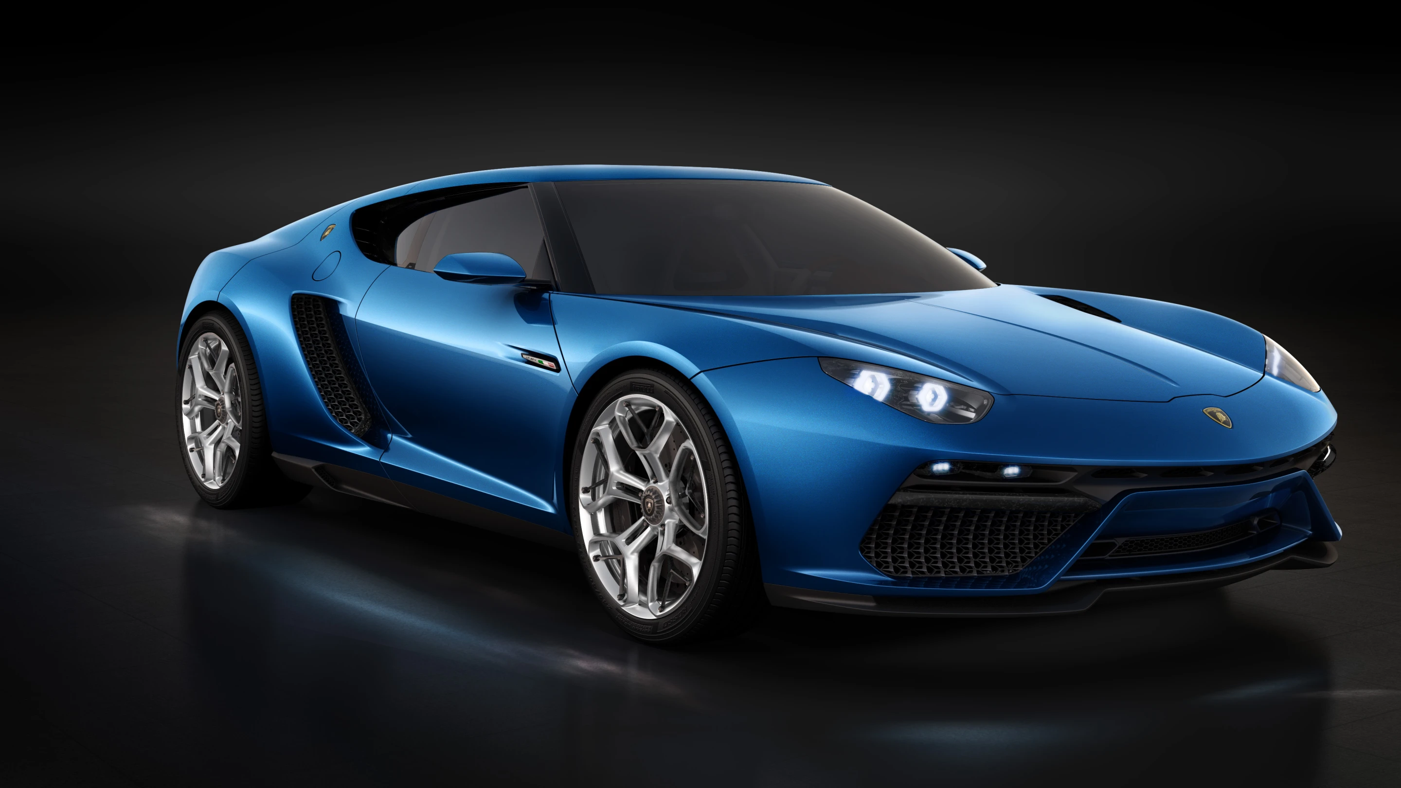 The Lamborghini Asterion shows some fresh styling elements