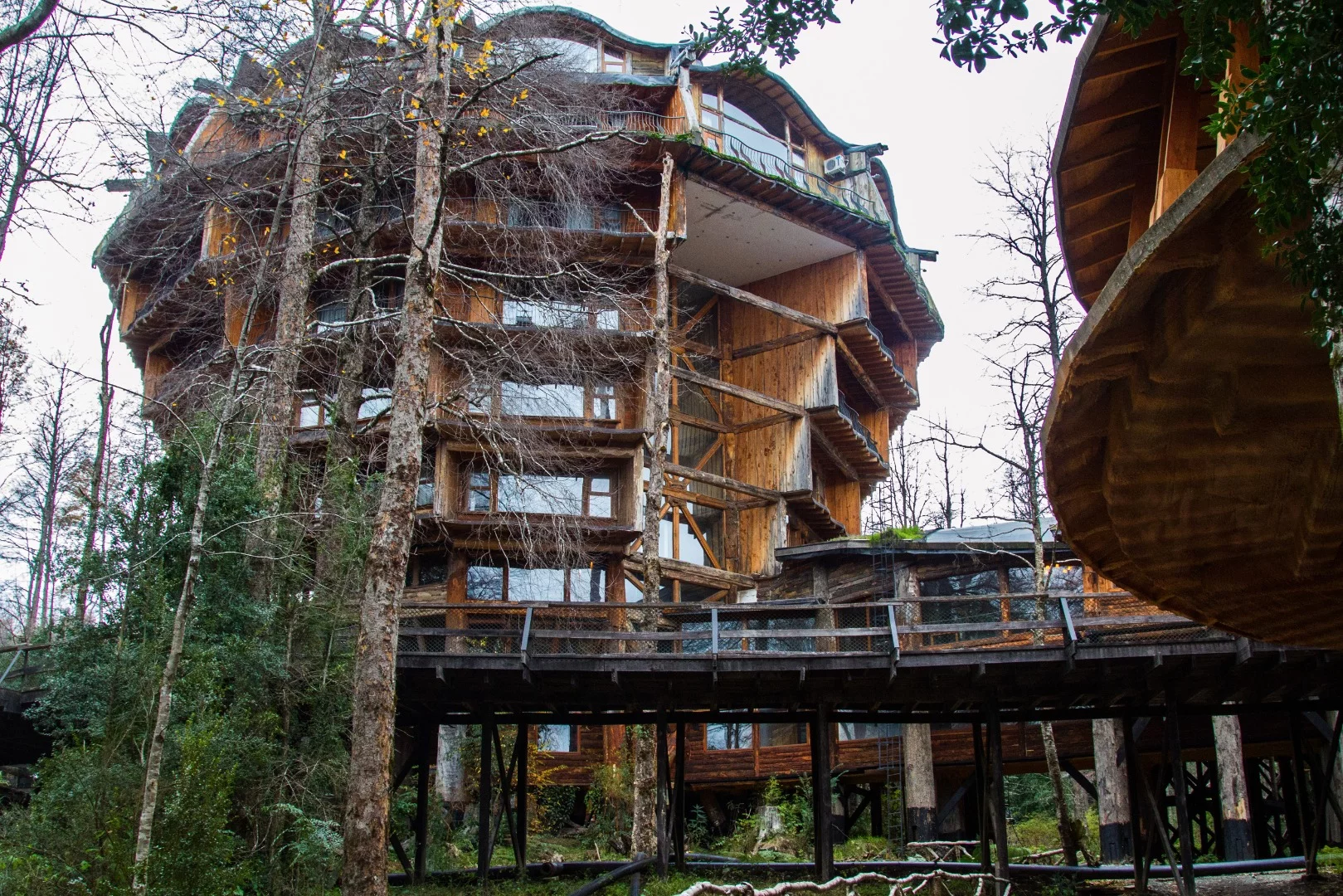 We'd say the awe-inspiring infrastructure of Huilo Huilo is in itself enough of a drawcard