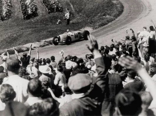 Rosemeyer wins the German Hillclimb Championship at Schauinsland in 1936