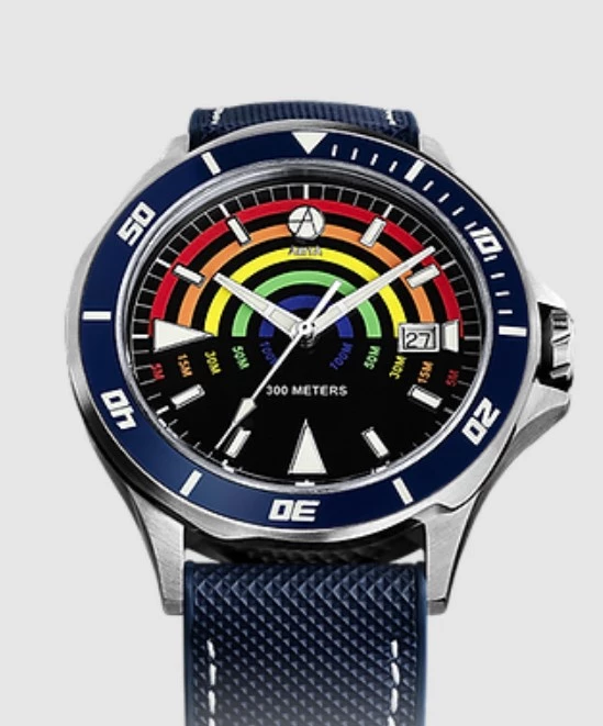 Depth Gauge blue edition