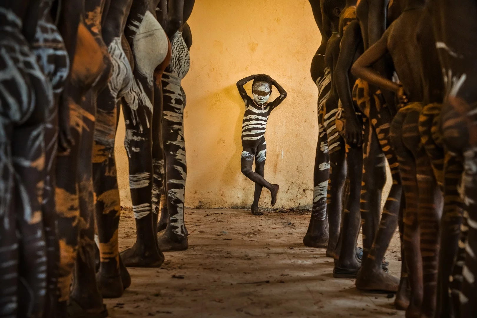 Simply titled "Tribal Child"