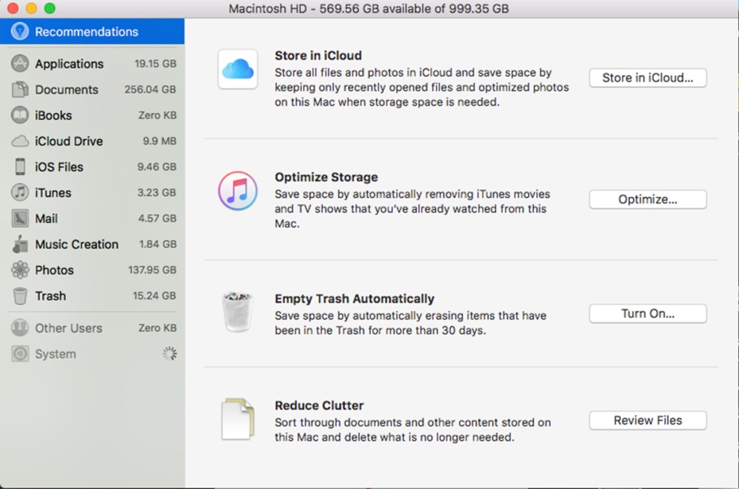 declutter mac os x