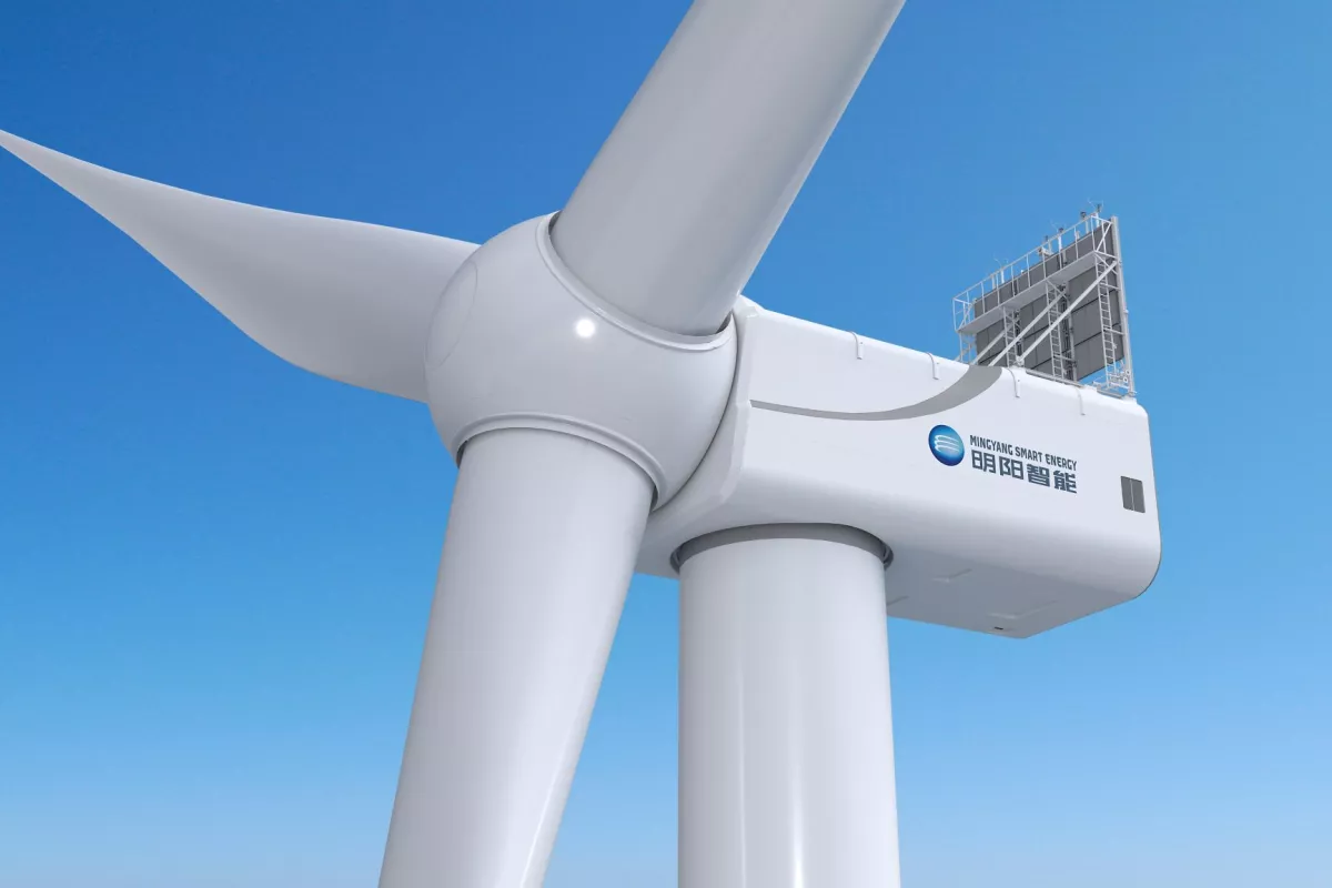 Wind turbines just keep getting bigger – the MingYang MySE 18.X-28X will rise out of the ocean higher than a 70-story building