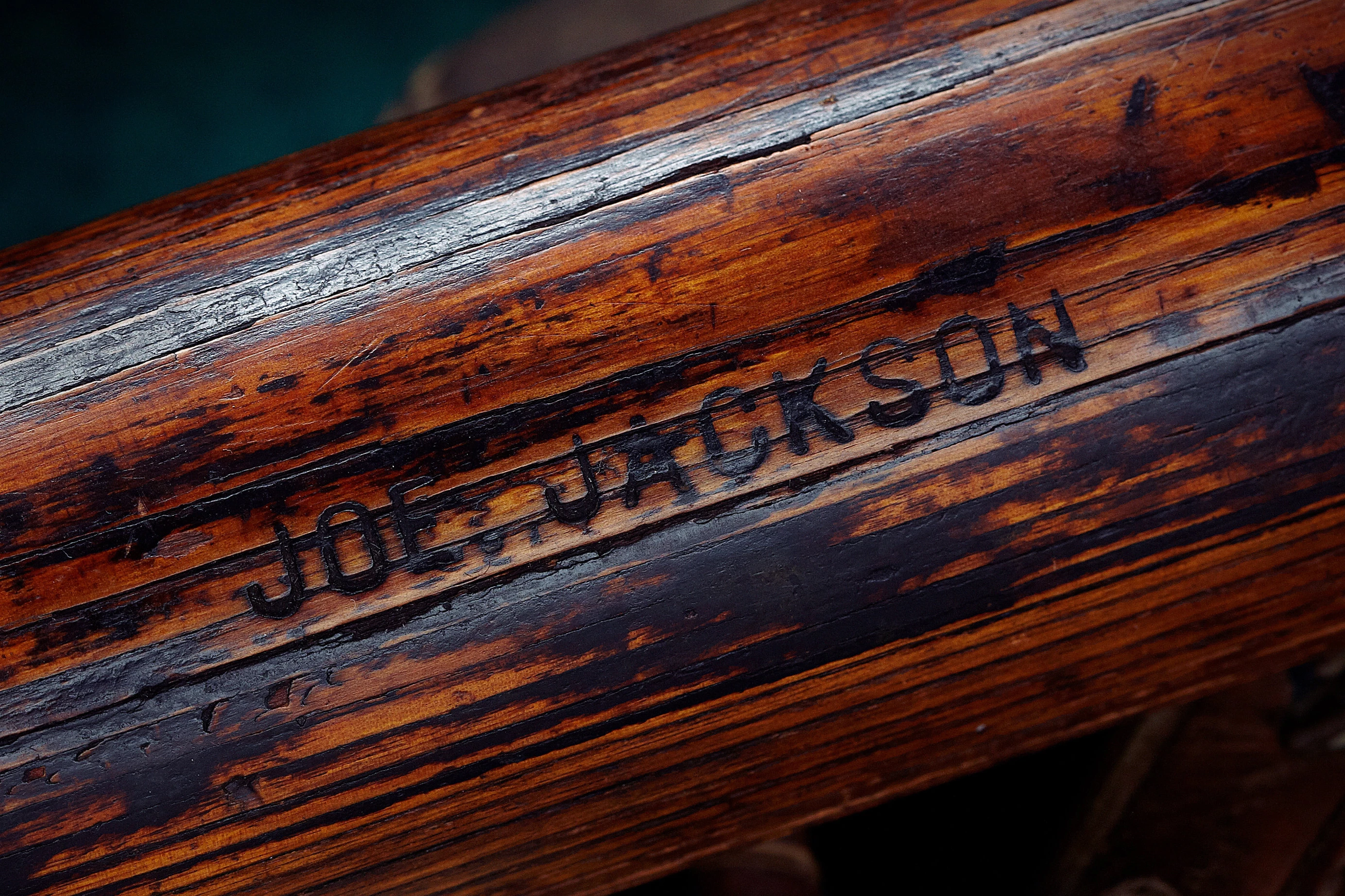 “Shoeless Joe” Jackson 1911 Rookie Bat | Auction House: Heritage Auctions | Price fetched: $956,000 | Auctioned: February 23, 2014