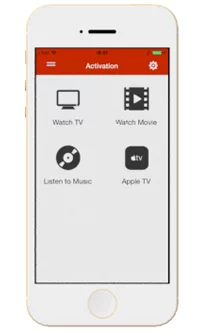 Naming each of your devices in the app will allow the MightyRC to differentiate between the television and the amplifier, or the DVD player and the Apple TV unit