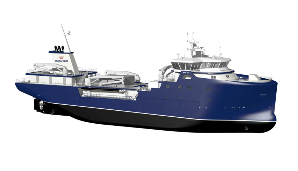 Rolls-Royce has signed a £5.8 million to design and equip one that does just thatThe new live fish carrier (Image: Rolls-Royce)