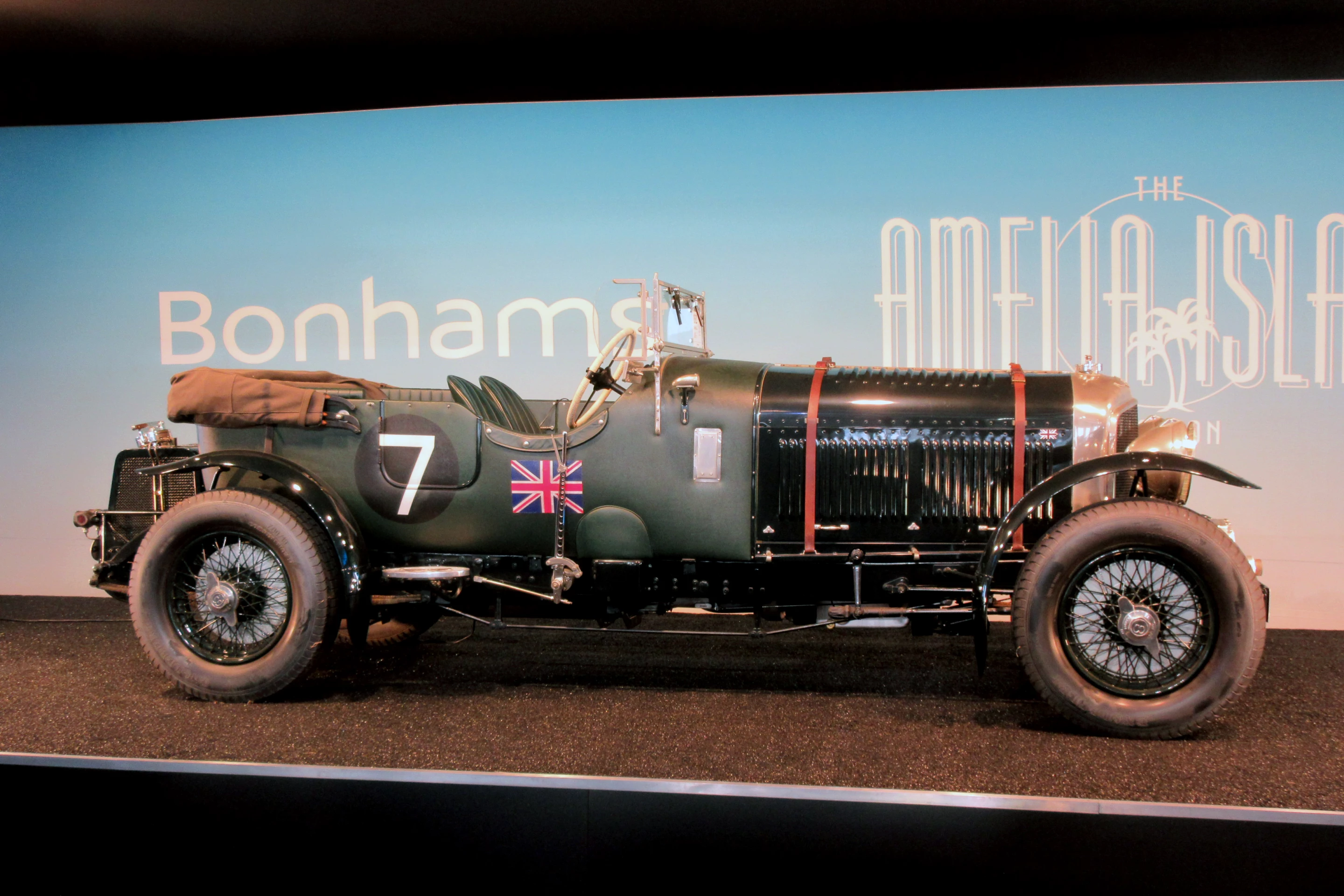 The New Atlas bang-per-buck award from the Amelia round of auctions goes to this 'Petersen Blower'. In the early 1990s Bob Petersen produced six cars like this using an amalgam of pre and post war Rolls-Royce and Bentley parts. Sturdy Rolls-Royce frames, not unlike the hallowed real Blower chassis provided a sound basis and a genuine '20s or '30s identity, into these he would shoe-horn Mark VI Bentley engines with superchargers and clothe them in well-constructed fabric bodies. Offered through Jack Barclay's famed showrooms in London, they sold at a fraction of the cost of the genuine article. This one sold for $246,400 - about 5 percent of the cost of the real deal, but no less exhilarating to drive.