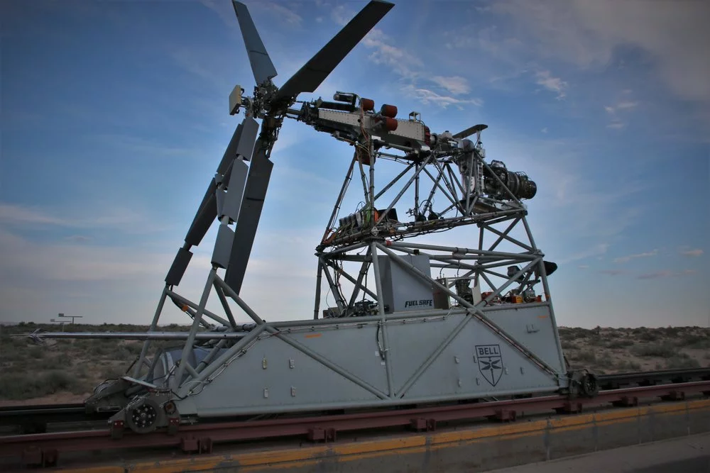 The Bell HSVTOL test rig