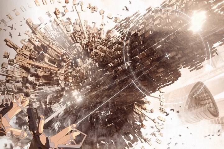 Heritage Mirage: Digital Heritage Archive Skyscraper Based On Classification System was designed by YiWei Chen. The idea behind the design is to digitize heritage sites and create a tower of civilization, serving as an archive of each local area's culture and collective memory