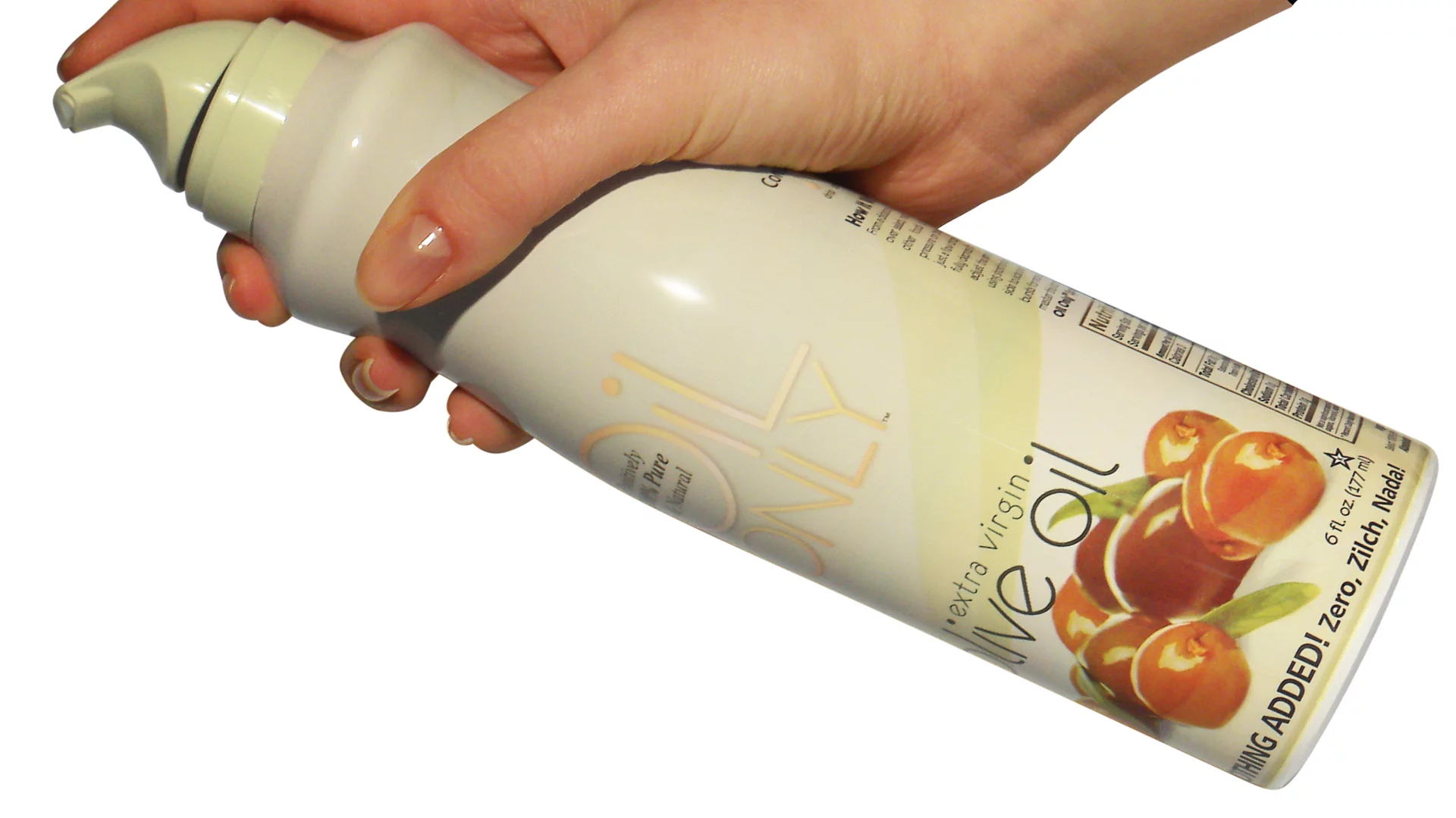 TricorBraun Oil Only Spray System delivers pure cooking oil without the need for propellants