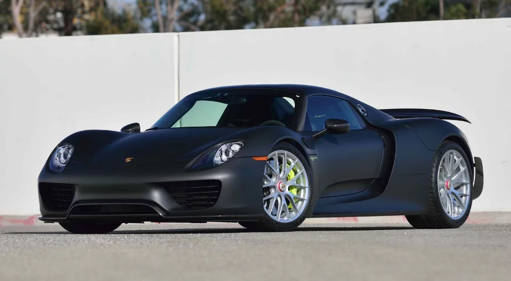 Launched at the Frankfurt Motor Show in 2013, the 918 Spyder's production kicked off in 2015