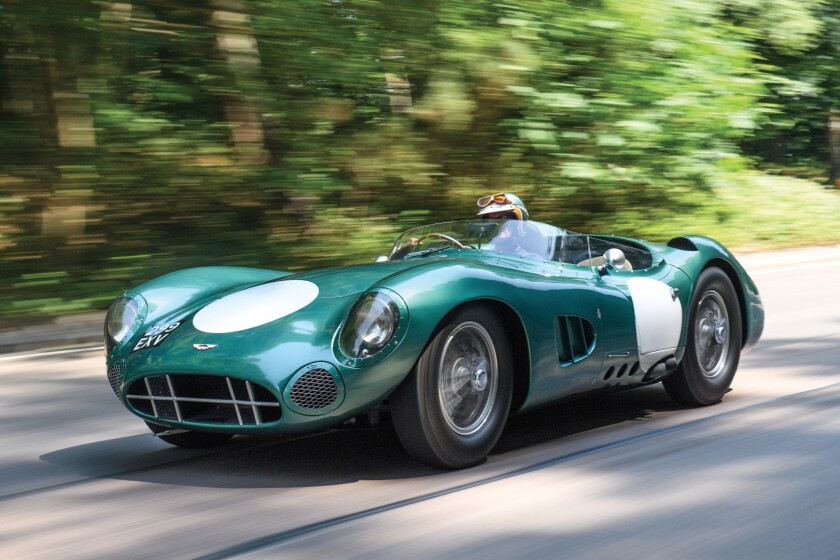 The Aston Martin DBR1 was the stand-out sportscar in the world in 1959, winning the 24 Hour of Le Mans, the 1000 km Nürburgring race and the 1959 World Sportscar Championship. This car was the first one built.