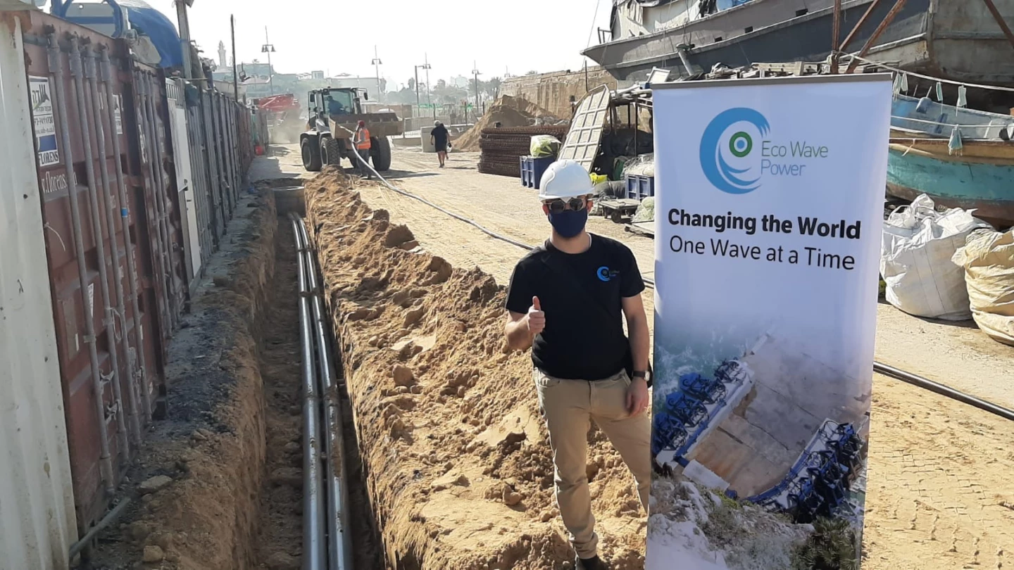 EWP EDF One contractors started laying grid-connection cables in January, 2020