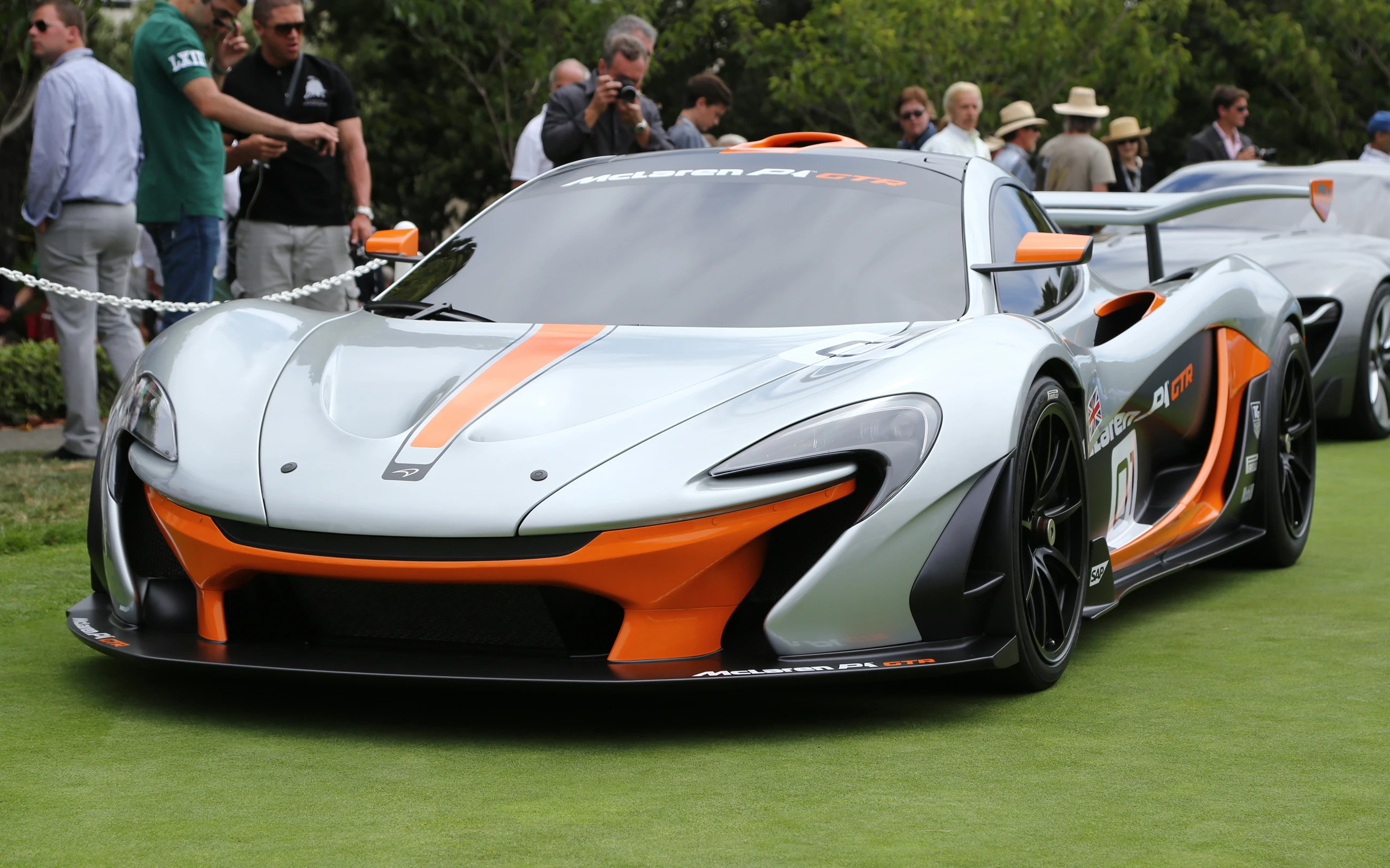 The P1 GTR design concept unveiled at Pebble Beach gives a preview of the forthcoming production version (Photo: Angus MacKenzie/Gizmag)