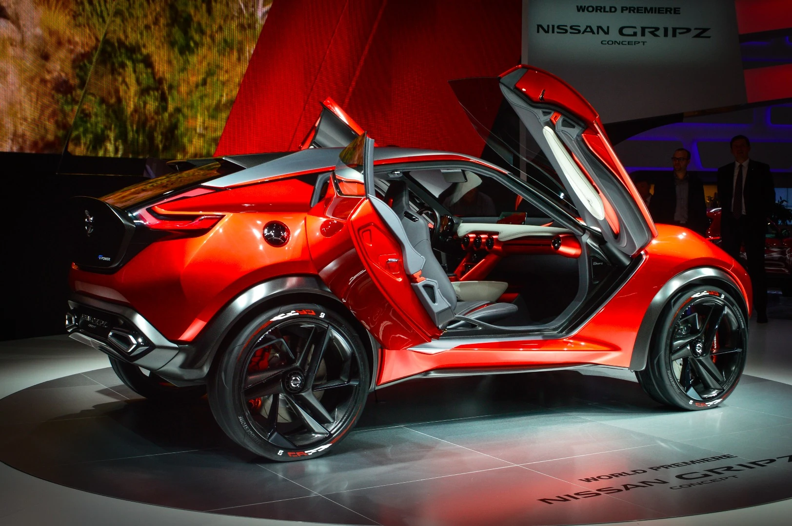 One of the many distinct concepts of Frankfurt, the Nissan Gripz