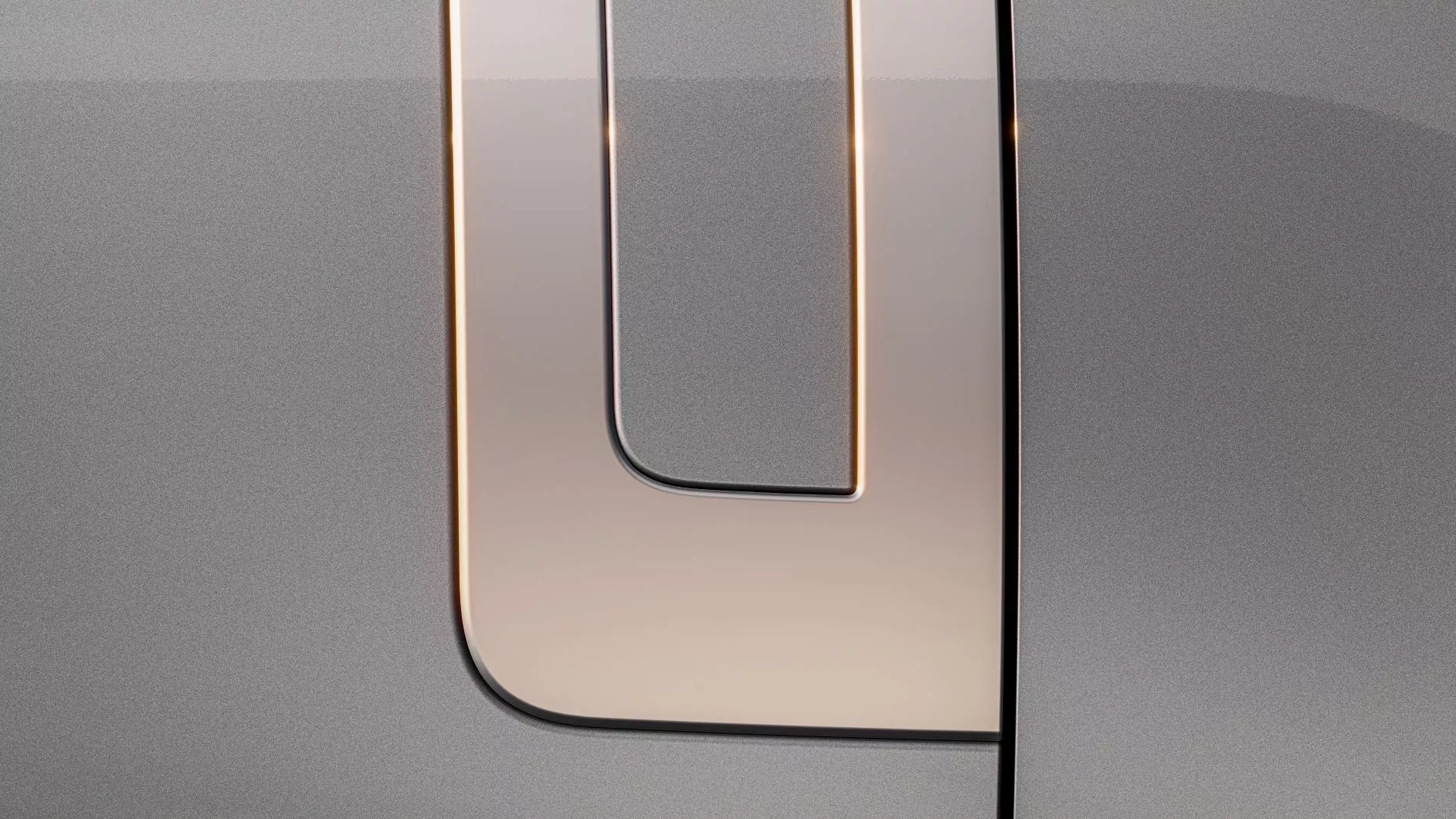 Looks more like rose gold to us, but perhaps a copper-styled trim to underline the all-electric powertrain
