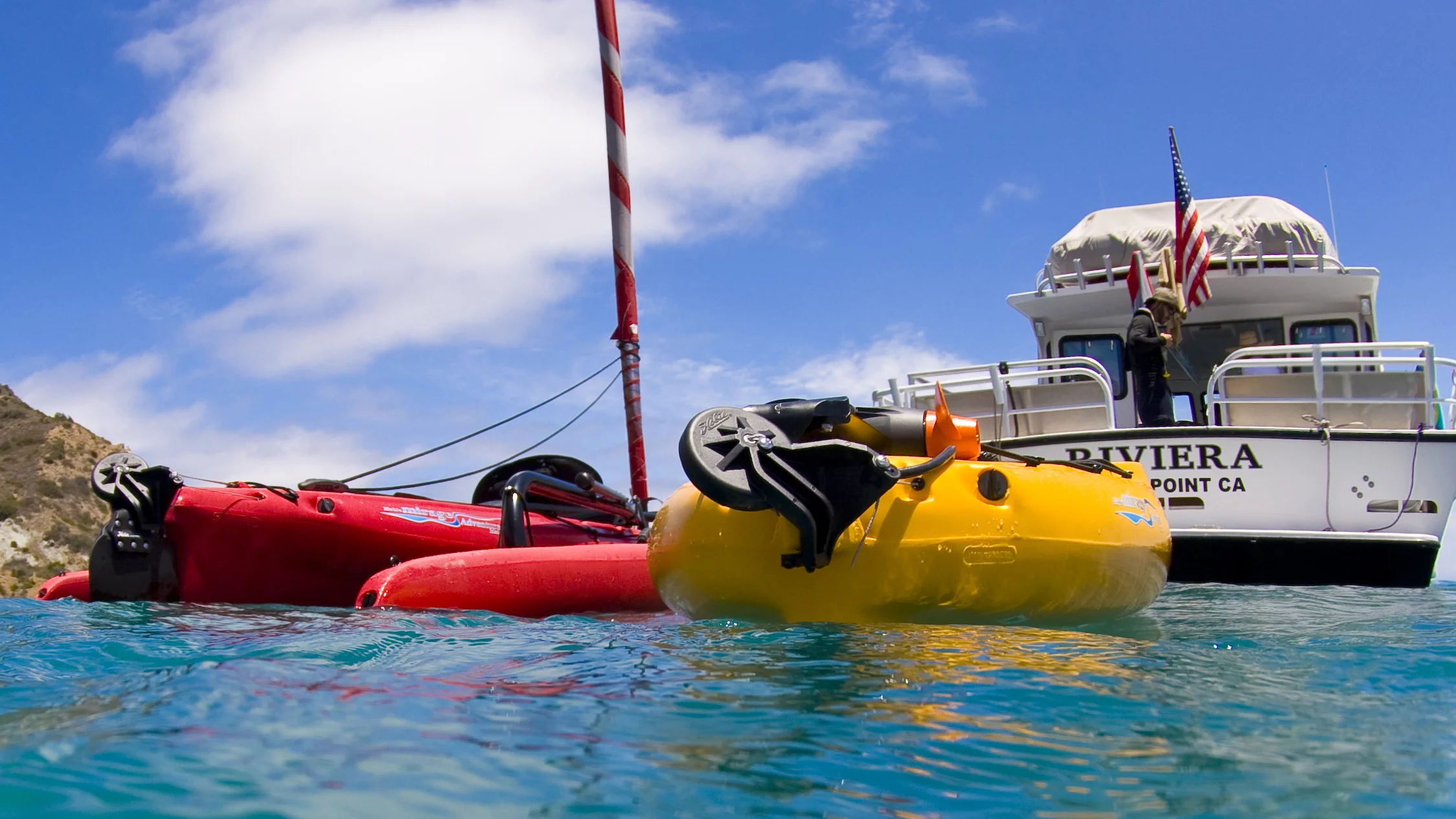 Hobie's new eVOLVE electric drive.