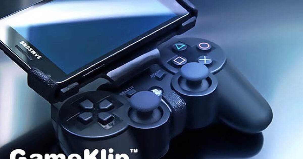 GameKlip pairs Android smartphones with PS3 controllers