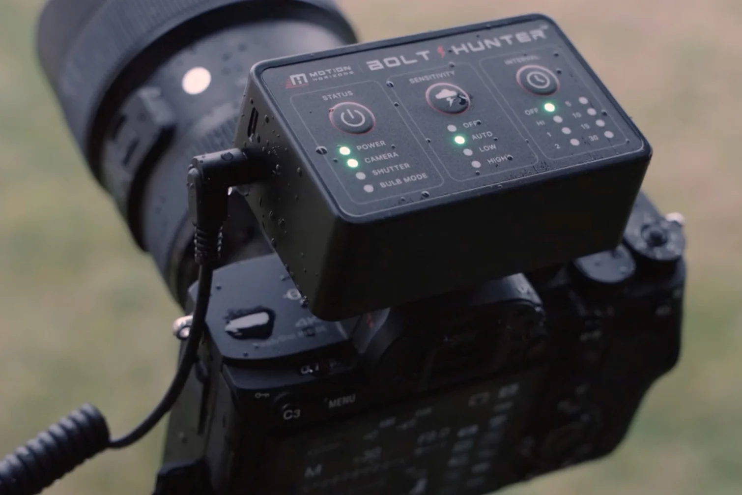 Bolttech Camera Bolt Hunter camera trigger captures lightning strikes easily