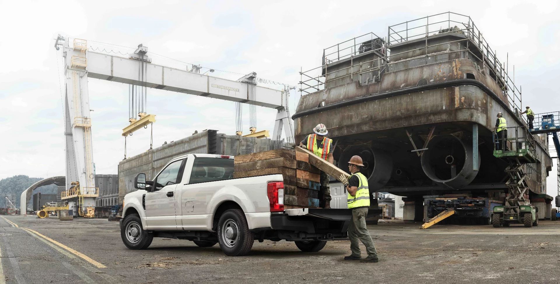Ford has made the truck's base frame stiffer than before