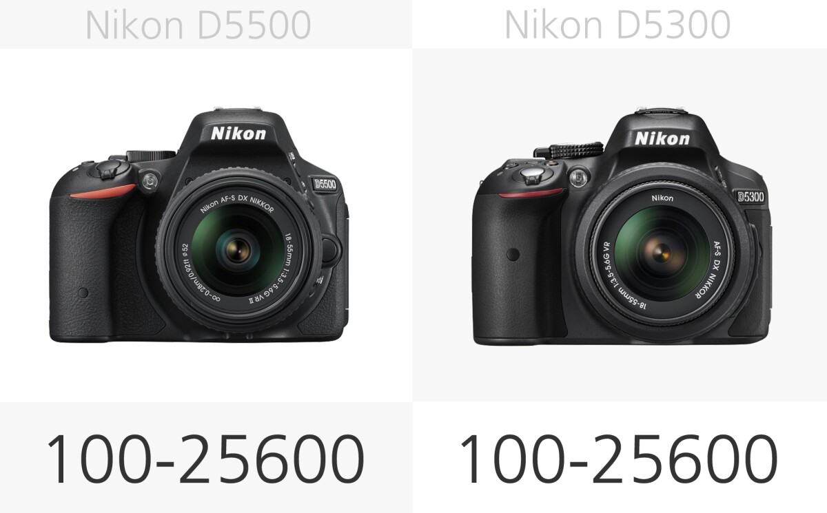 Nikon D5500 vs. Nikon D5300