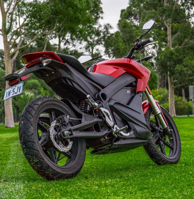 The 2014 Zero SR (Photo: Loz Blain/Gizmag.com)