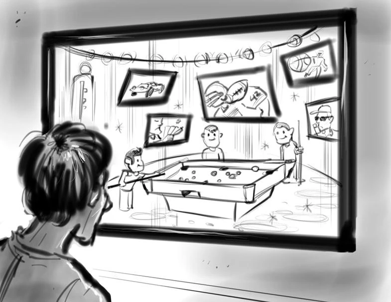The varied power states and improved processing power will even allow for multiple apps to run at the same time - one example given is to have a live sports ticker at the bottom of the screen or picture-in-picture of a TV channel while a game is running
